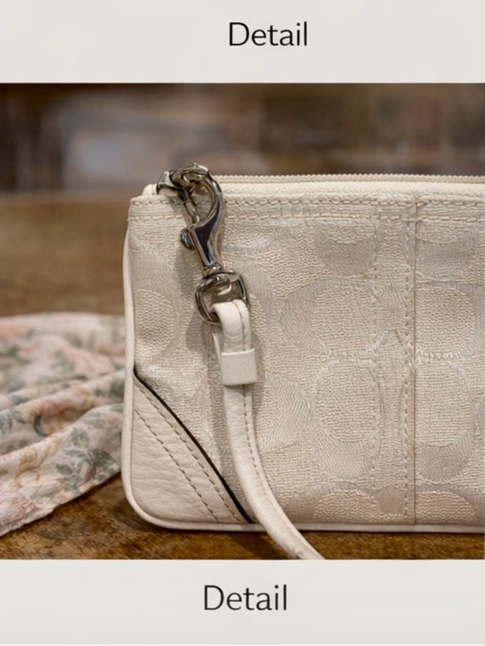 Coach Chelsea Jayden Carryall + Signature Wristlet Bundle circa 2012 - Picture 8 of 11